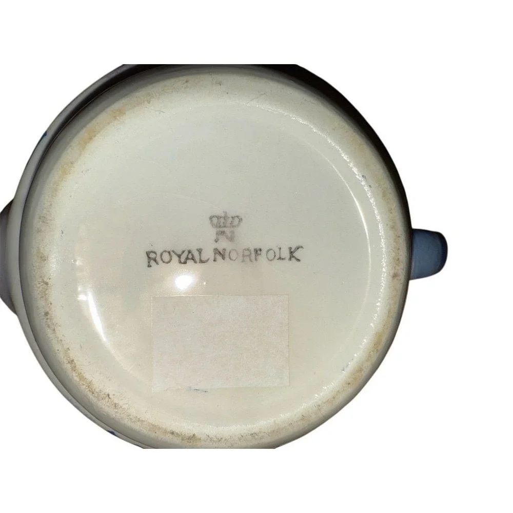 Vintage Royal Norfolk‎ Multicolor Decorative Teapot porcelain coffee nostalgic